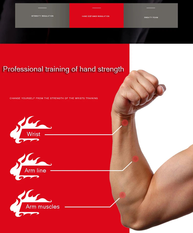 pgm hand grip exercise wrist arm trainer