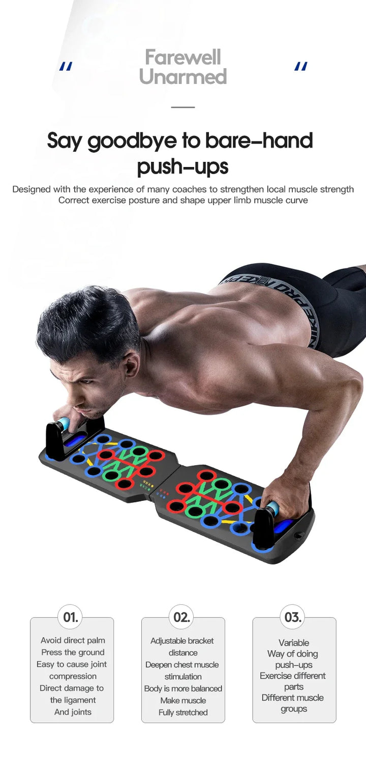 Folding Push-up Board Support