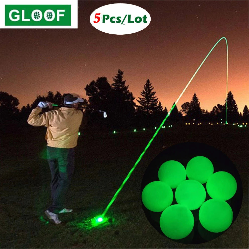 glow golf balls