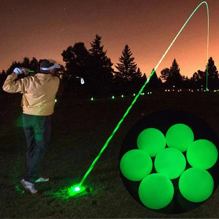 glow golf balls