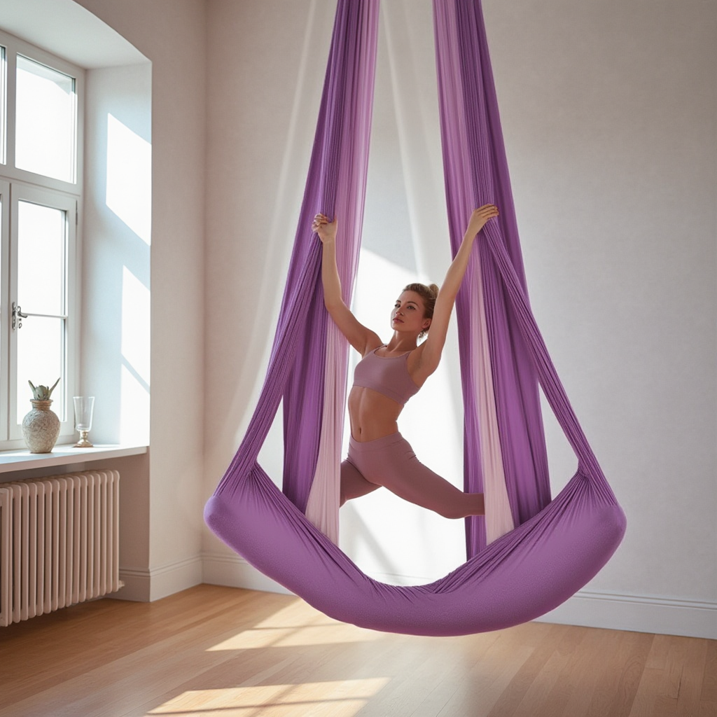 Fitness Nylon Aerial Silk Yoga Hammock