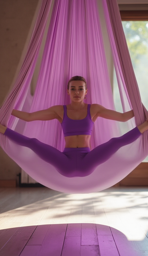 Fitness Nylon Aerial Silk Yoga Hammock