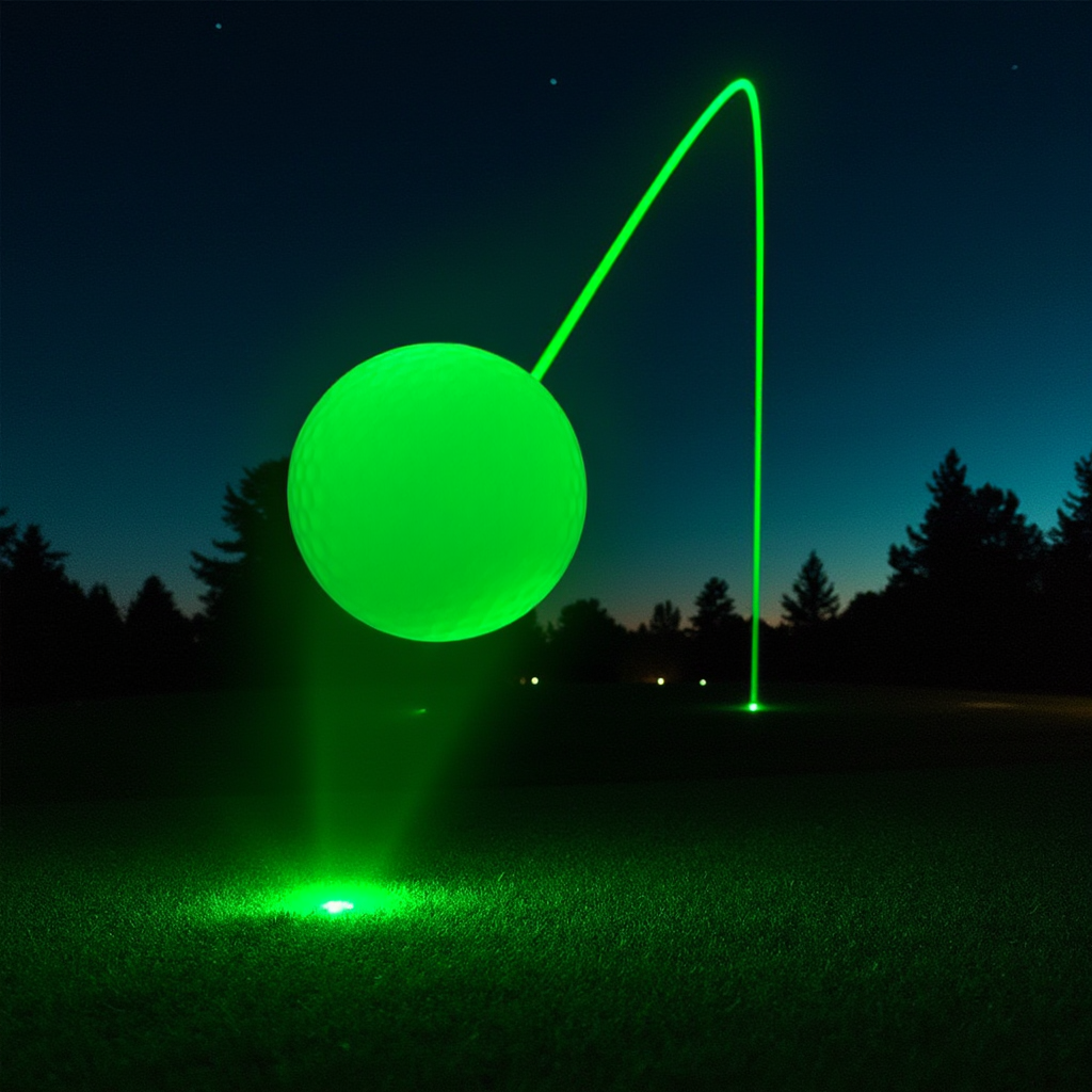 Glow Golf Balls for Night Sports