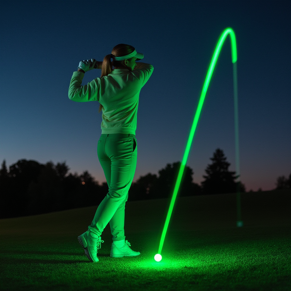 Glow Golf Balls for Night Sports